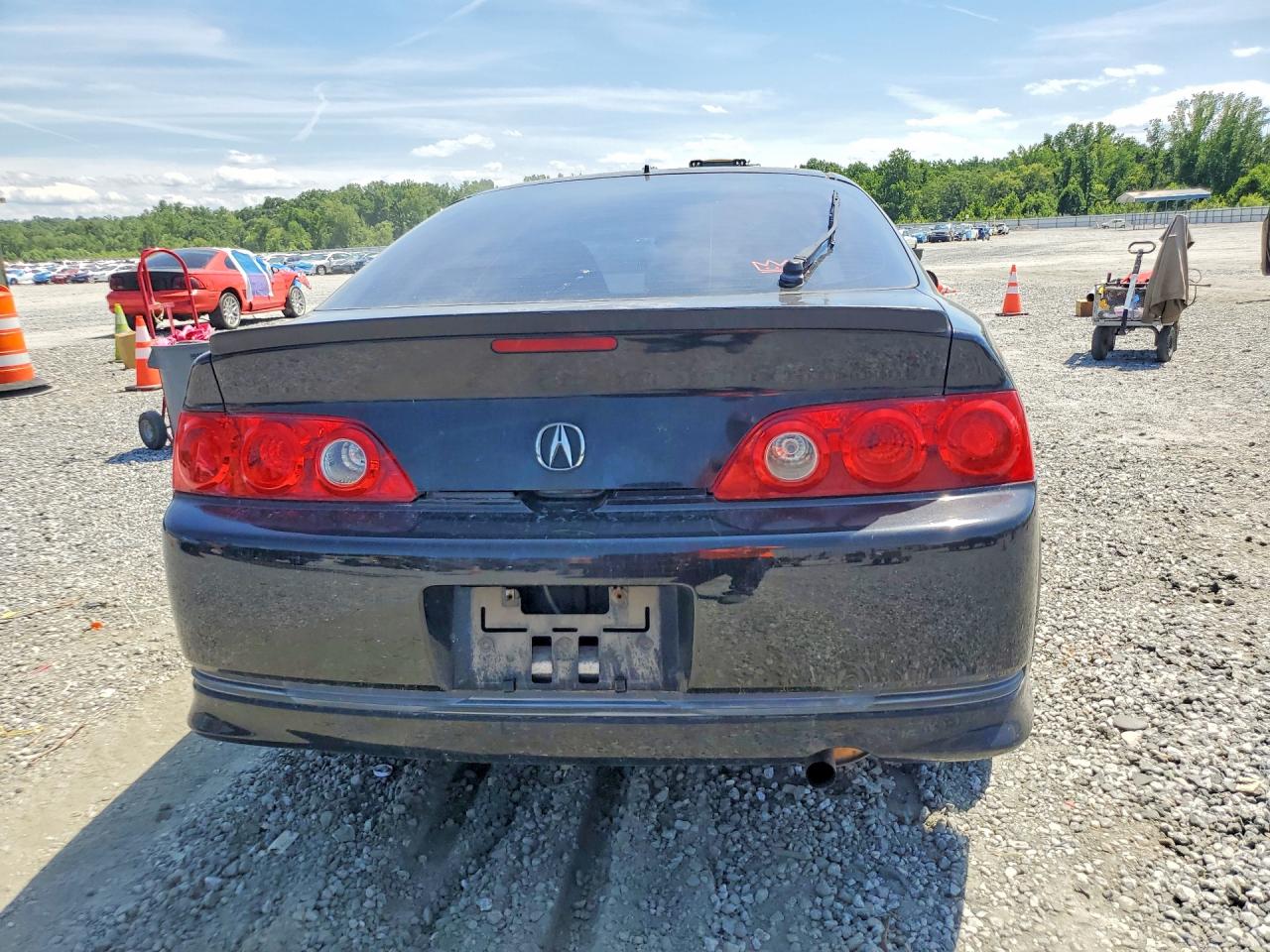 2006 Acura Rsx Black vin: JH4DC54836S008319