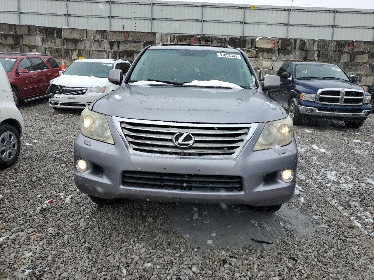 2008 Lexus Lx 570 Серебряный vin: JTJHY00W884012513
