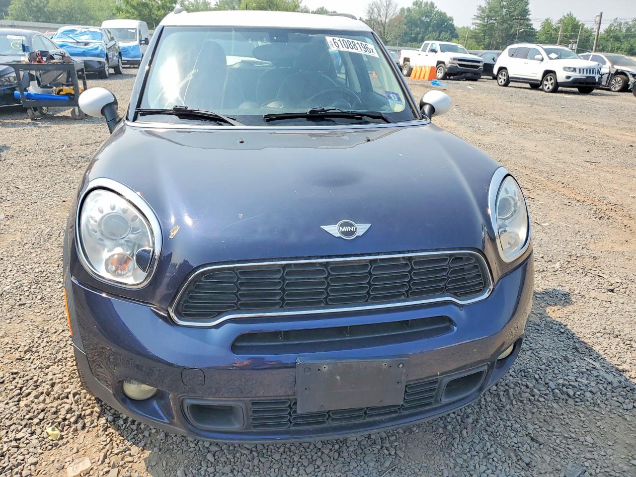 2013 Mini Cooper S Countryman Blue vin: WMWZC5C51DWP33614