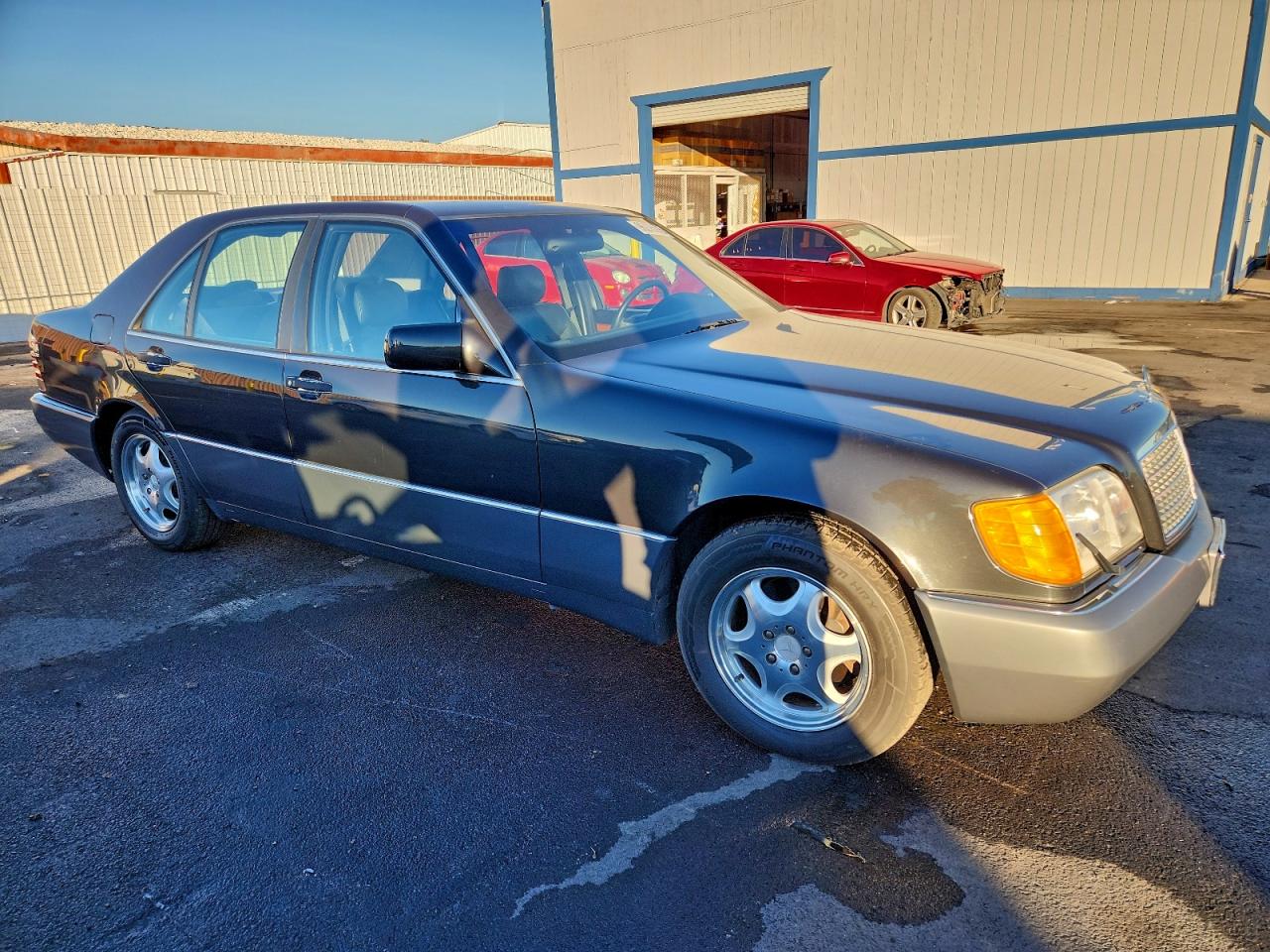 1994 Mercedes-benz S 320 Black vin: WDBGA32EXRA190286