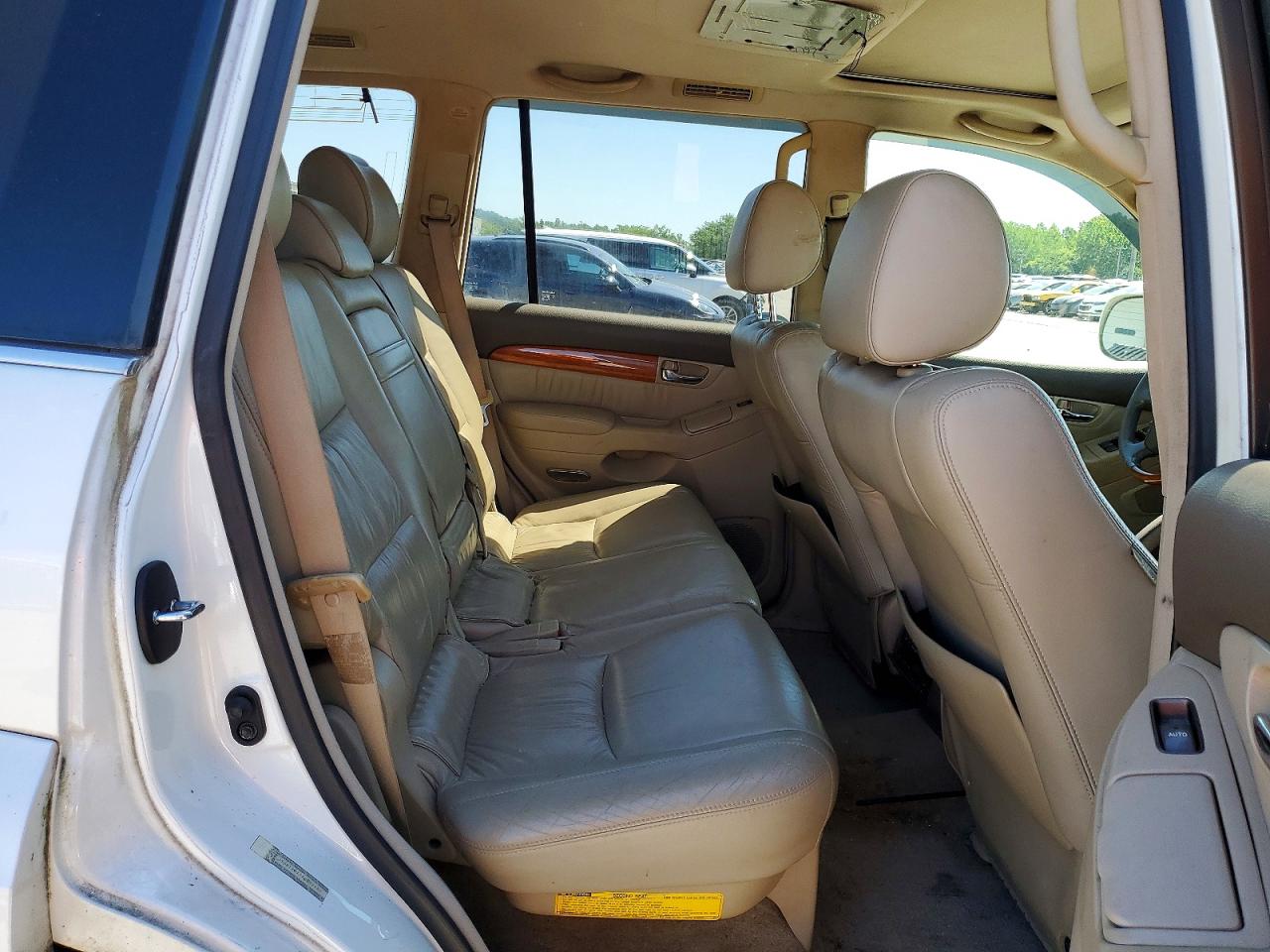 2004 Lexus Gx 470 White vin: JTJBT20X740029183