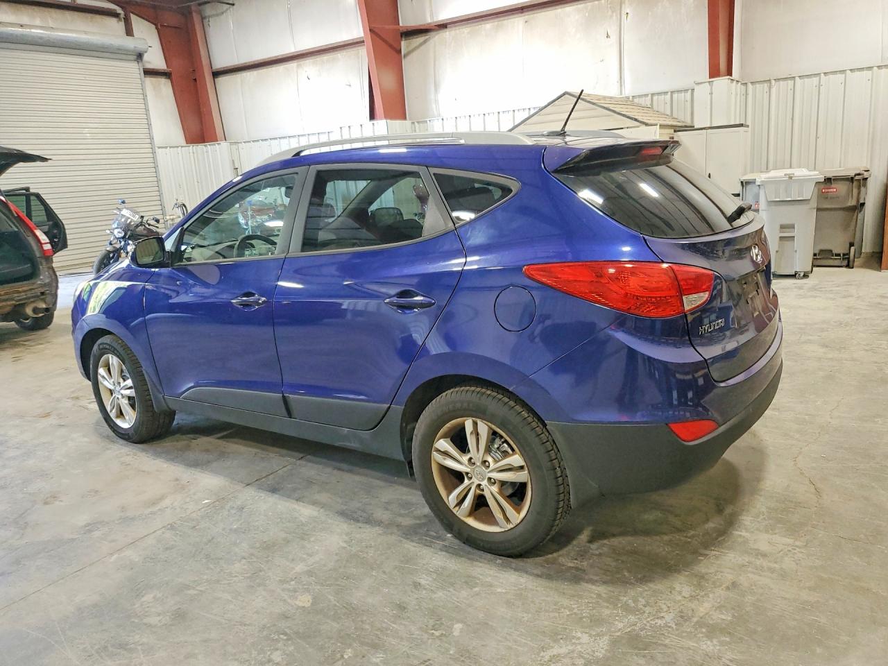 2013 Hyundai Tucson Gls Blue vin: KM8JU3AC7DU694120