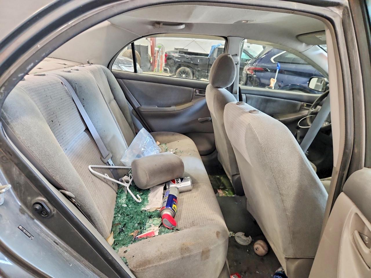 2008 Toyota Corolla Ce Gray vin: 2T1BR32E68C871768