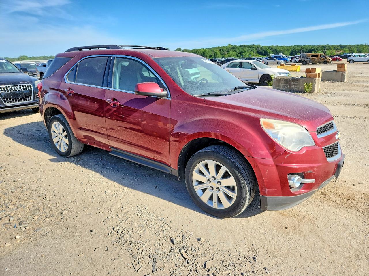 2011 Chevrolet Equinox Lt Maroon vin: 2CNALPEC7B6338508