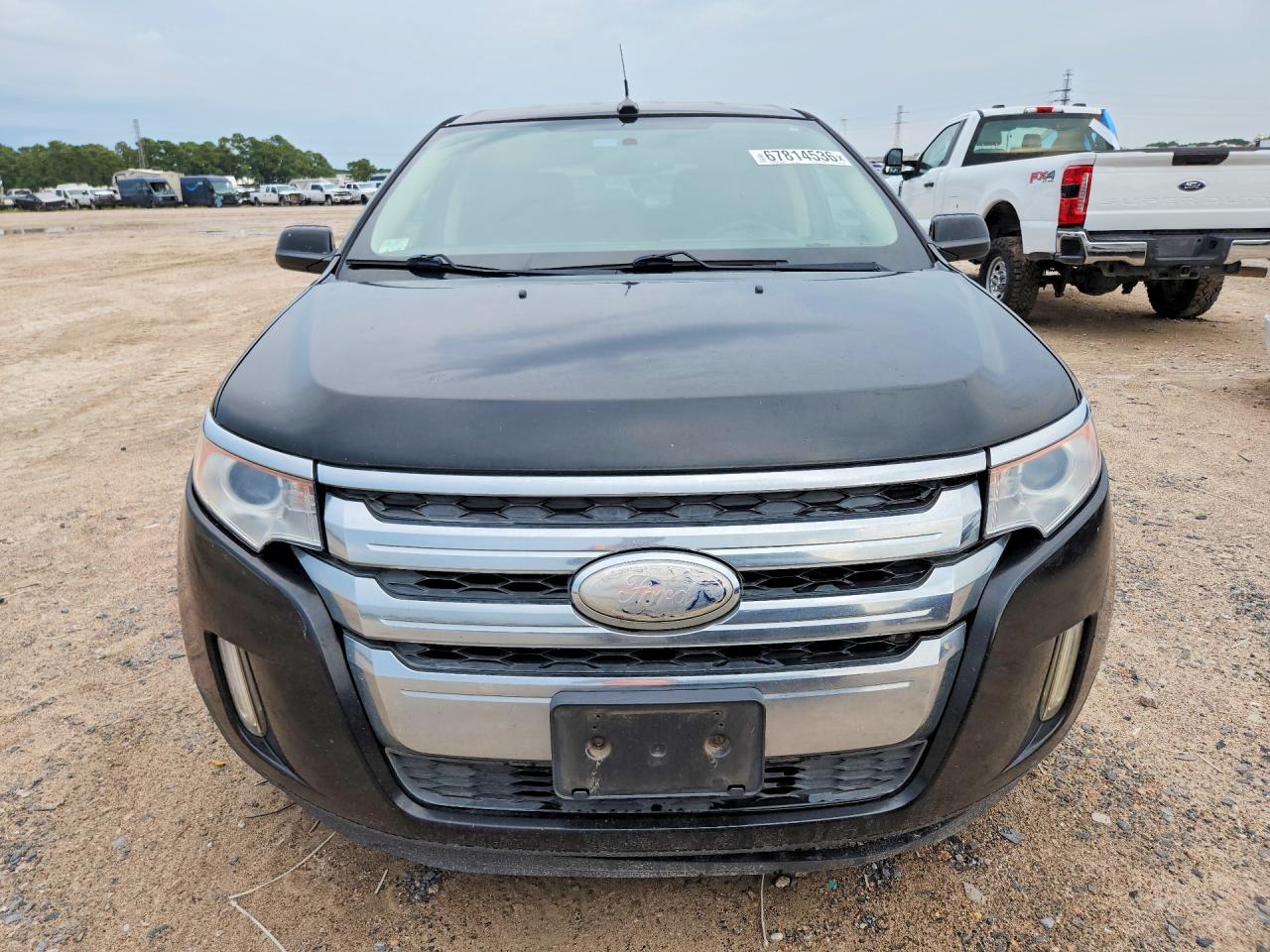 2014 Ford Edge Sel Черный vin: 2FMDK3JC5EBB74900