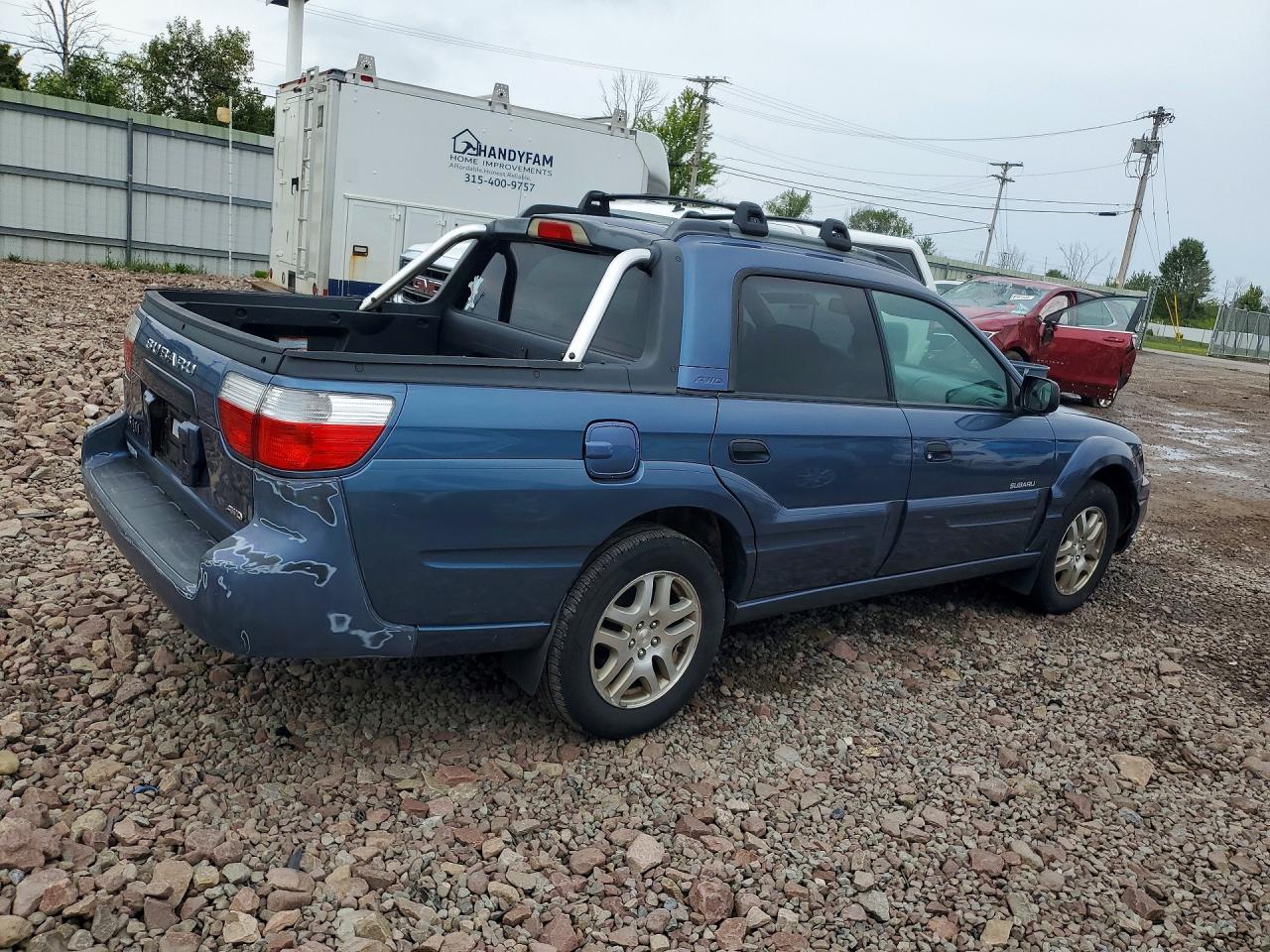 2005 Subaru Baja Sport Синий vin: 4S4BT62C457103491