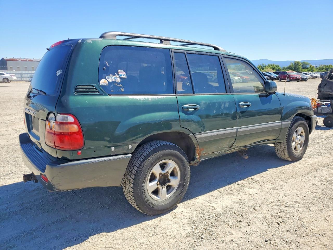 1999 Toyota Land Cruiser Base Green vin: JT3HT05J7X0068905