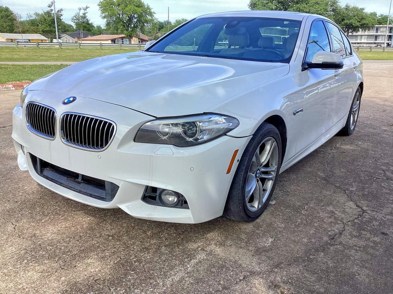 2014 Bmw 528 Xi White vin: WBA5A7C50ED613865