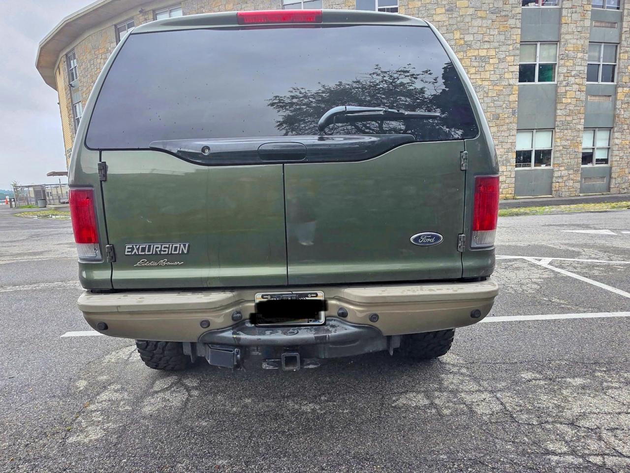 2003 Ford Excursion Eddie Bauer Green vin: 1FMSU45P93EC70809
