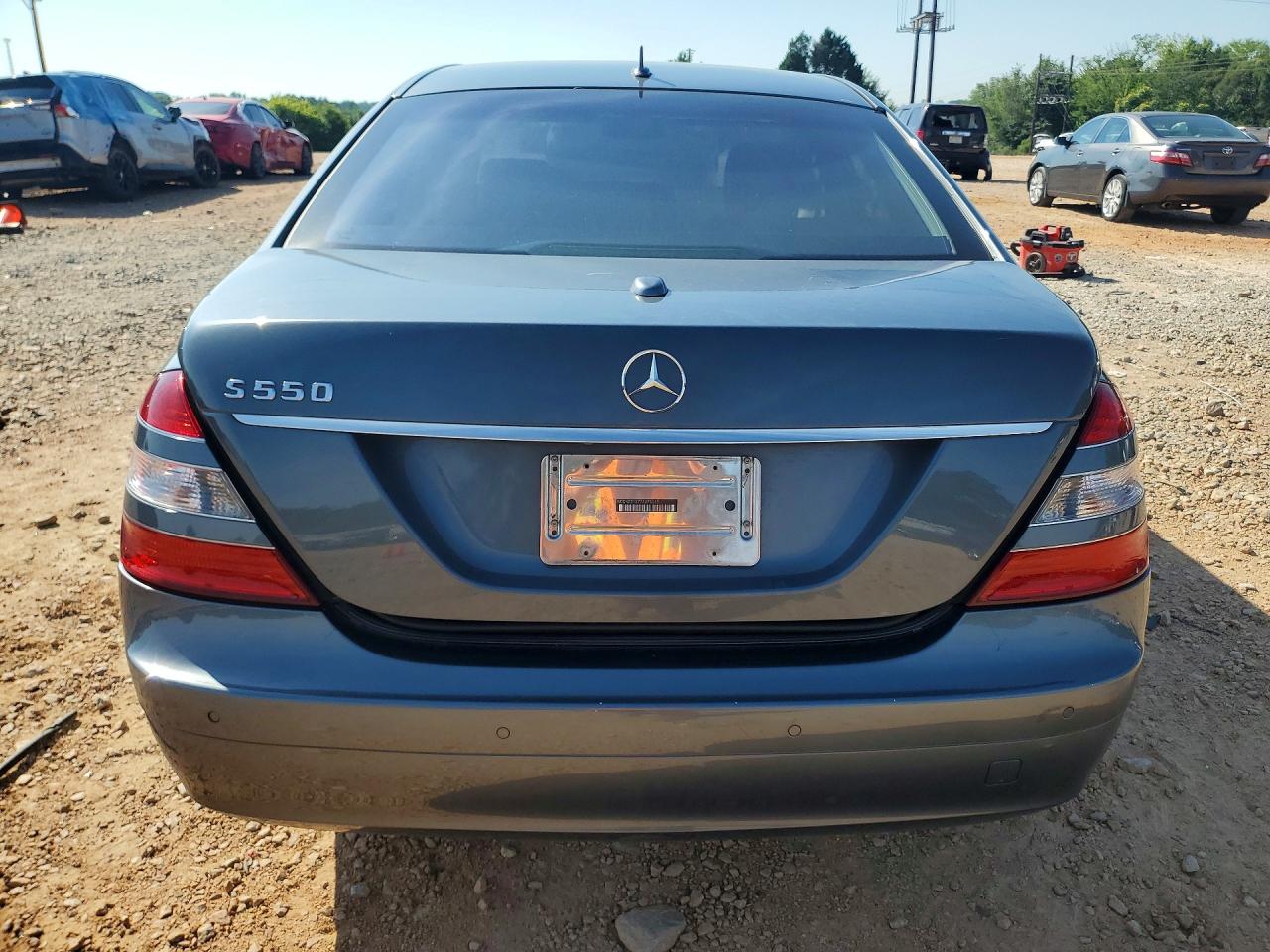 2007 Mercedes-benz S 550 Серый vin: WDDNG71X77A074015