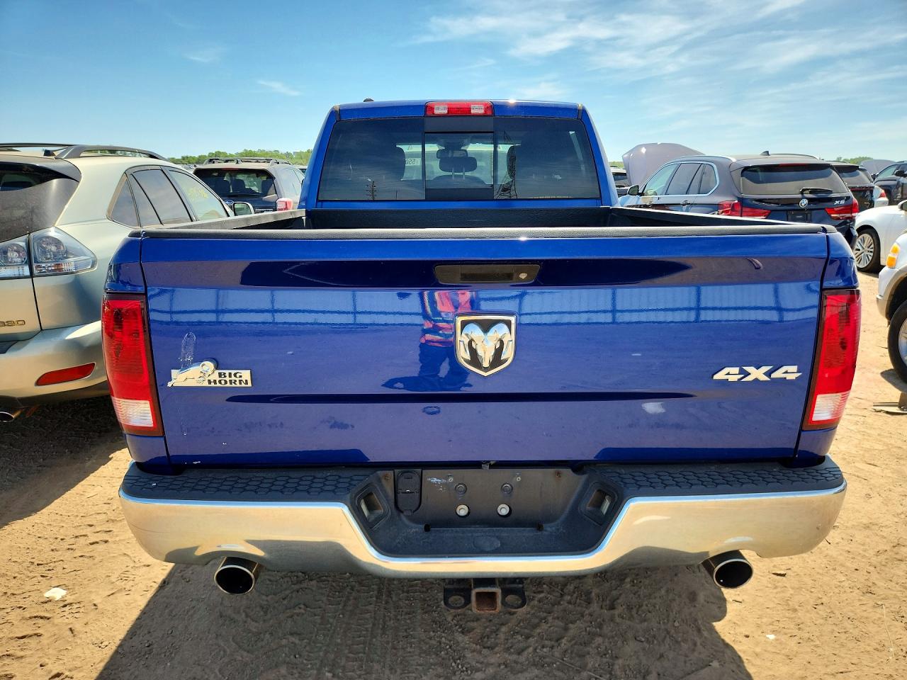 2014 Ram 1500 Slt Blue vin: 1C6RR7GT1ES378286