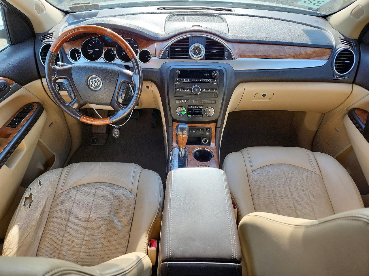 2011 Buick Enclave Cxl White vin: 5GAKVBED4BJ363742