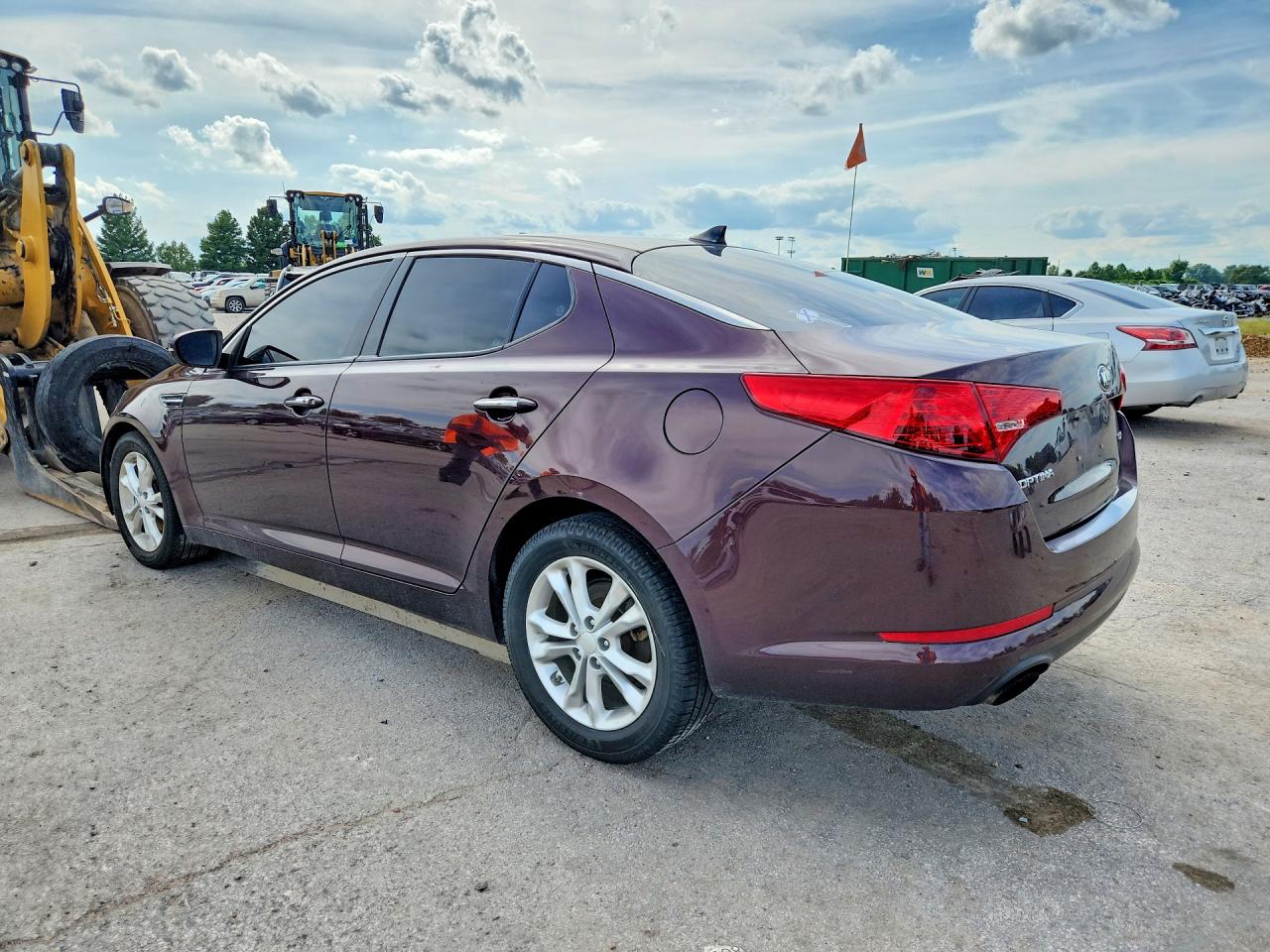 2013 Kia Optima Ex Purple vin: 5XXGN4A73DG133875