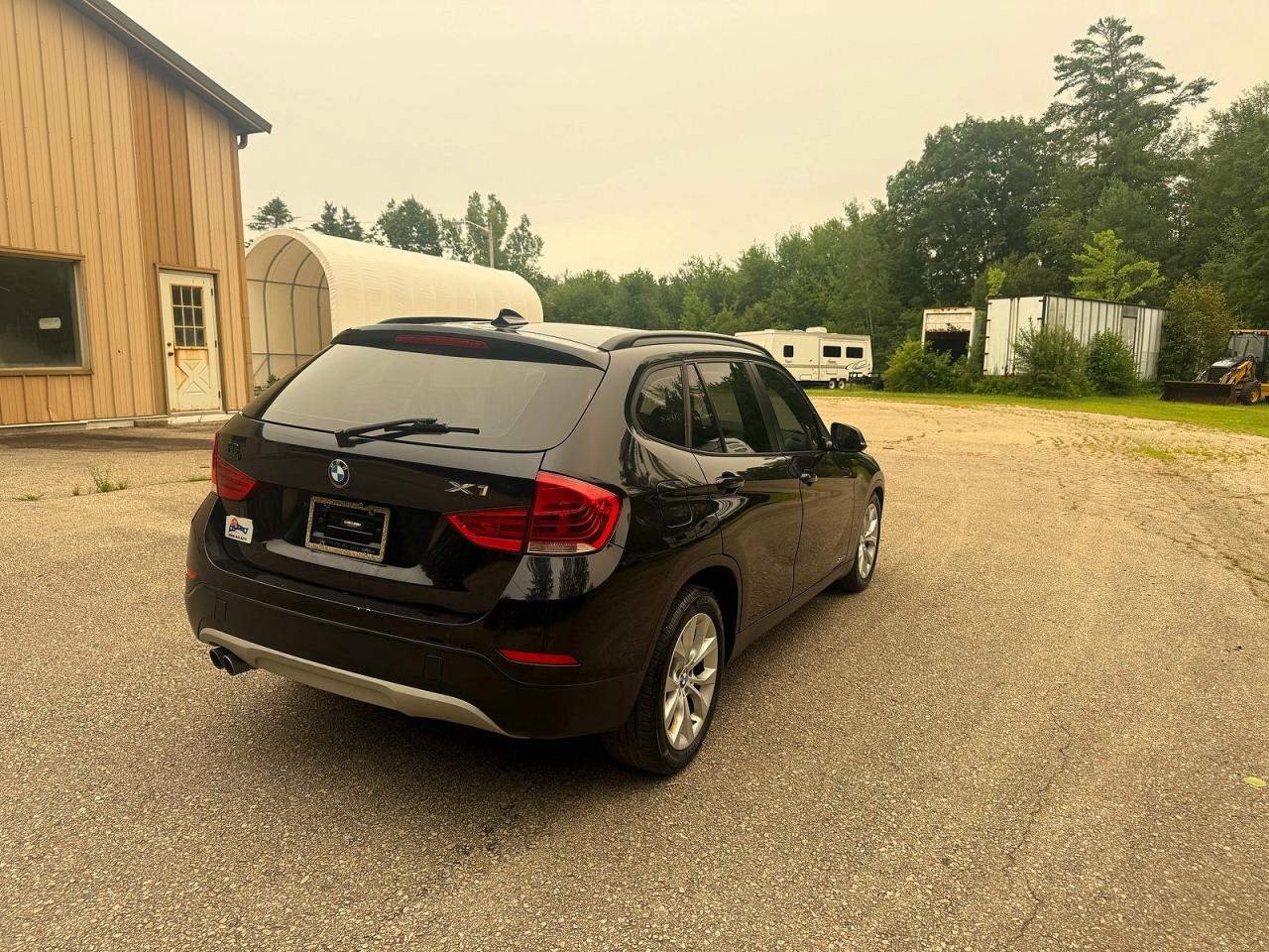 2014 Bmw X1 Xdrive28i Black vin: WBAVL1C57EVY21727