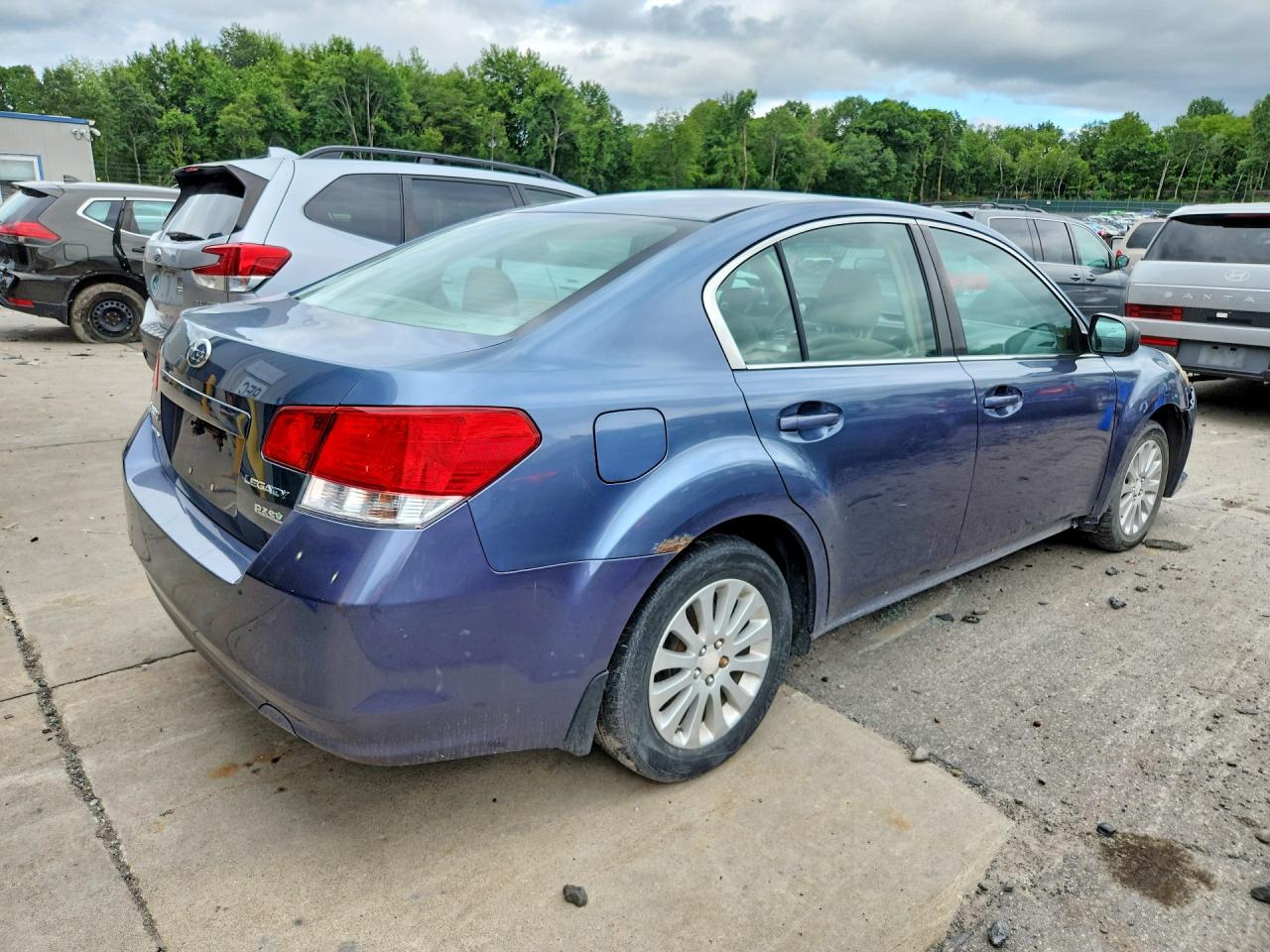 2013 Subaru Legacy 2.5i Blue vin: 4S3BMBA6XD3036410