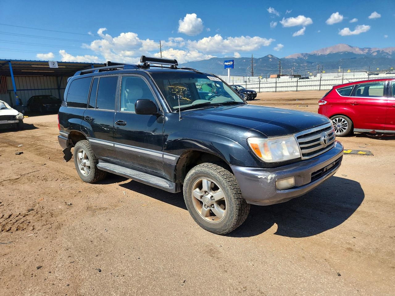 2007 Toyota Land Cruiser Base Black vin: JTEHT05J672110184