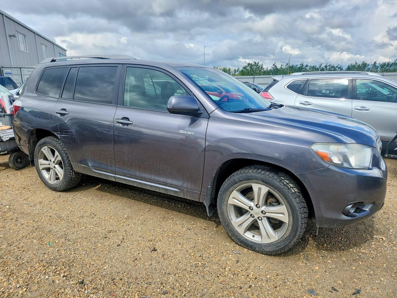 2009 Toyota Highlander Sport Gray vin: JTEES43A892144985