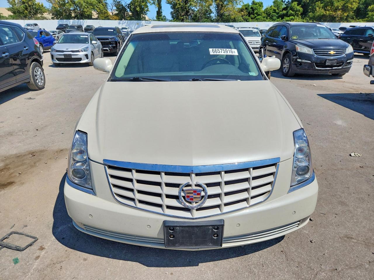 2011 Cadillac Dts Premium Collection Белый vin: 1G6KH5E69BU118932