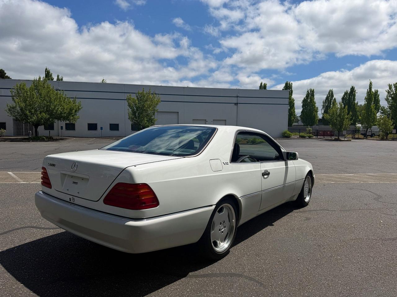 1995 Mercedes-benz S 600 Белый vin: WDBGA76E4SA259402