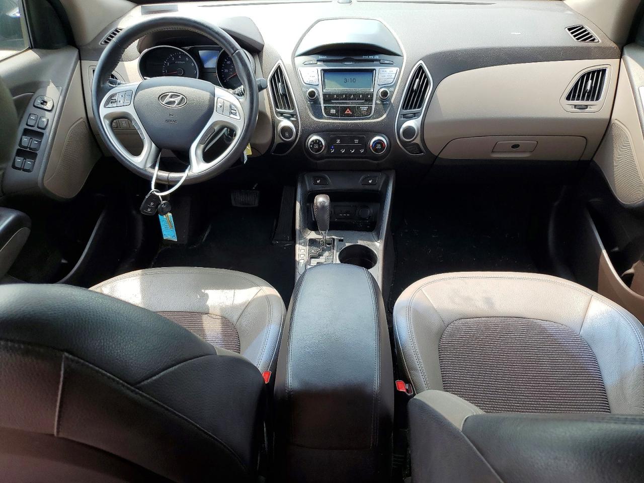 2013 Hyundai Tucson Gls Black vin: KM8JUCAC2DU584057