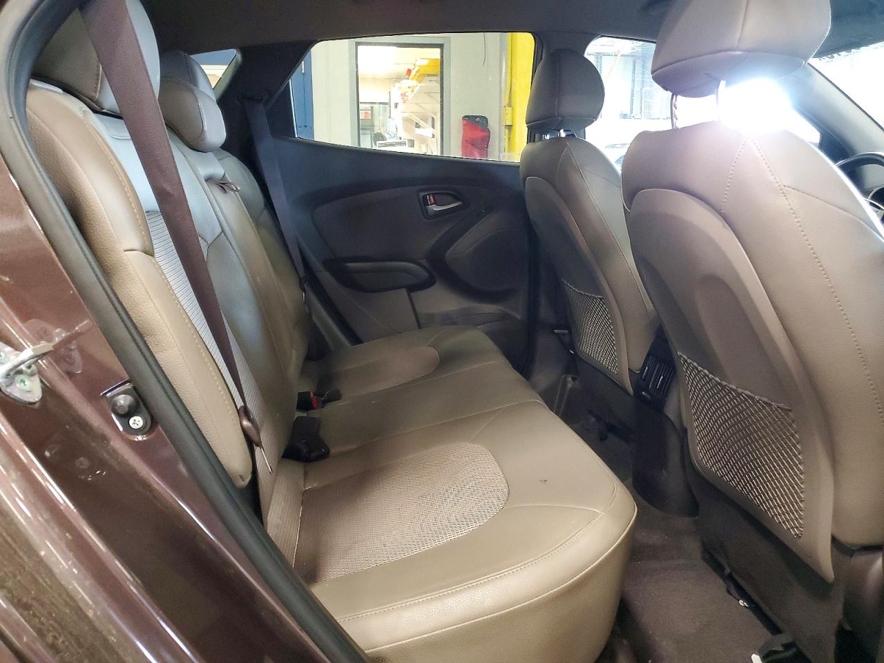 2014 Hyundai Tucson Se Brown vin: KM8JUCAG8EU898123