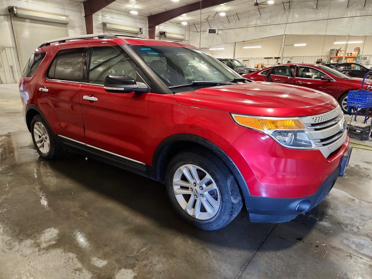 2012 Ford Explorer Xlt Red vin: 1FMHK8D87CGA32768