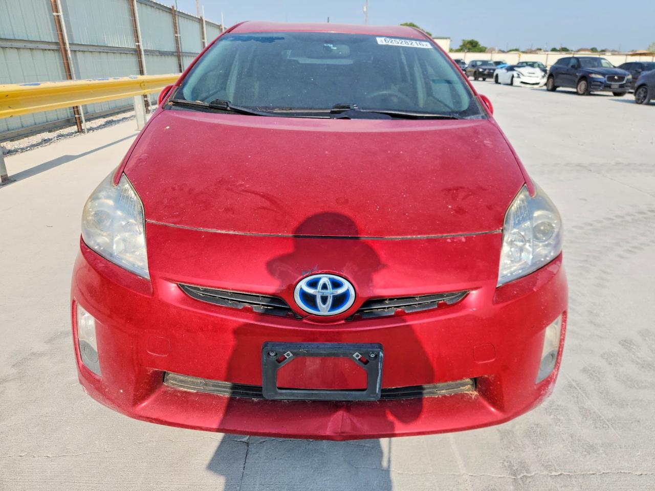 2010 Toyota Prius Iii Red vin: JTDKN3DU0A0163838