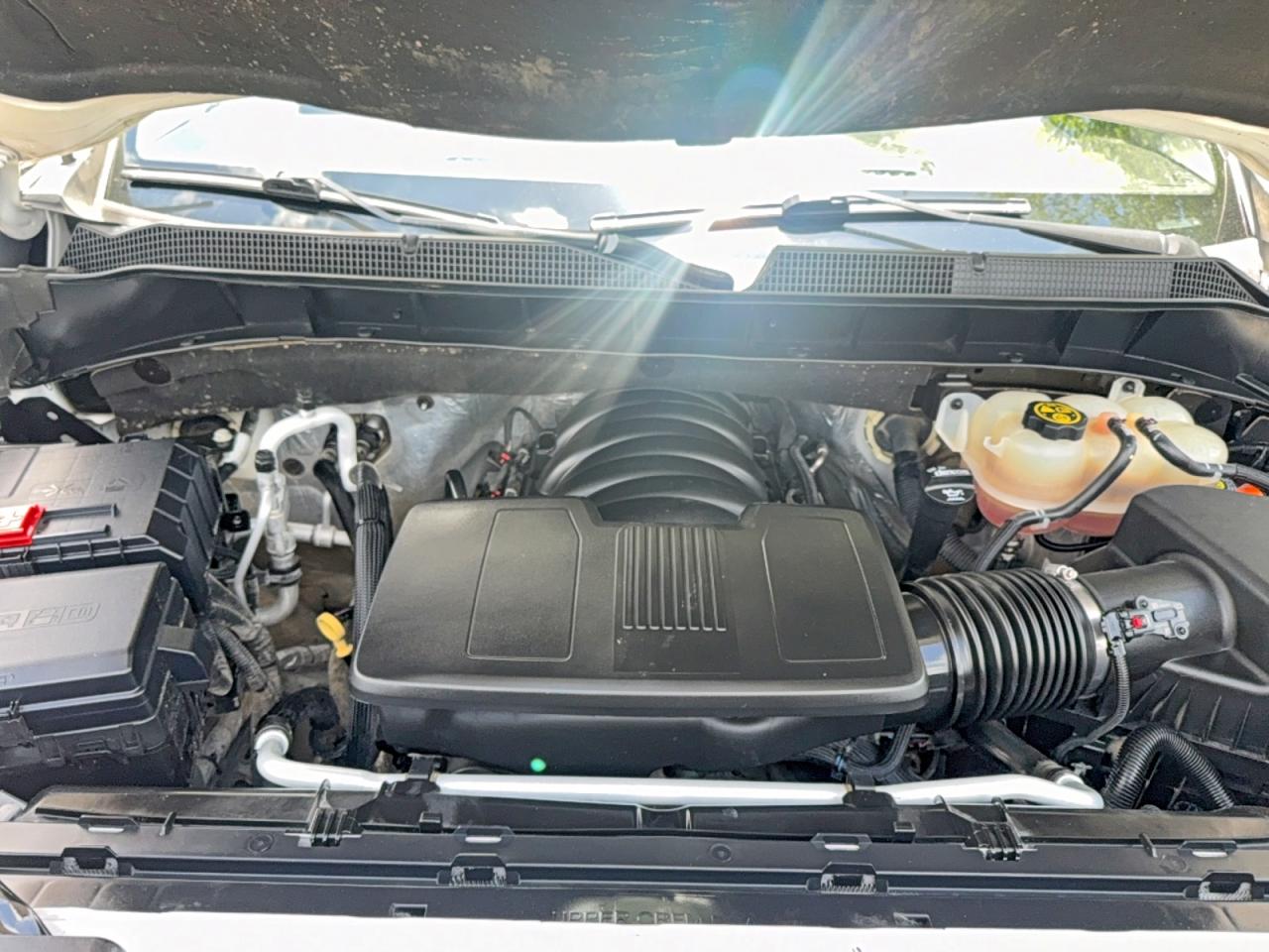 2020 Chevrolet Silverado C1500 Rst White vin: 3GCPWDED0LG425539