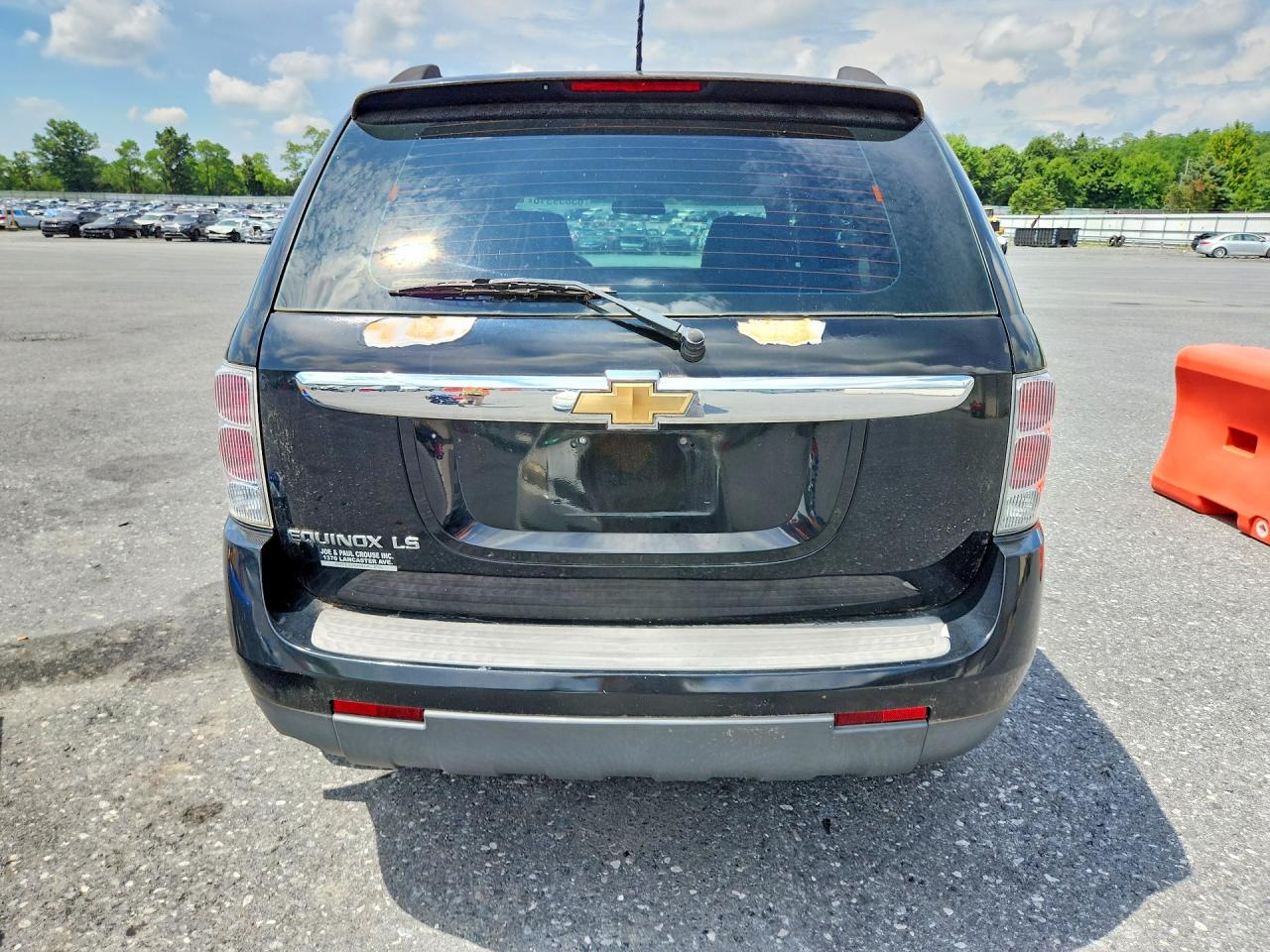 2009 Chevrolet Equinox Ls Black vin: 2CNDL13F096219264