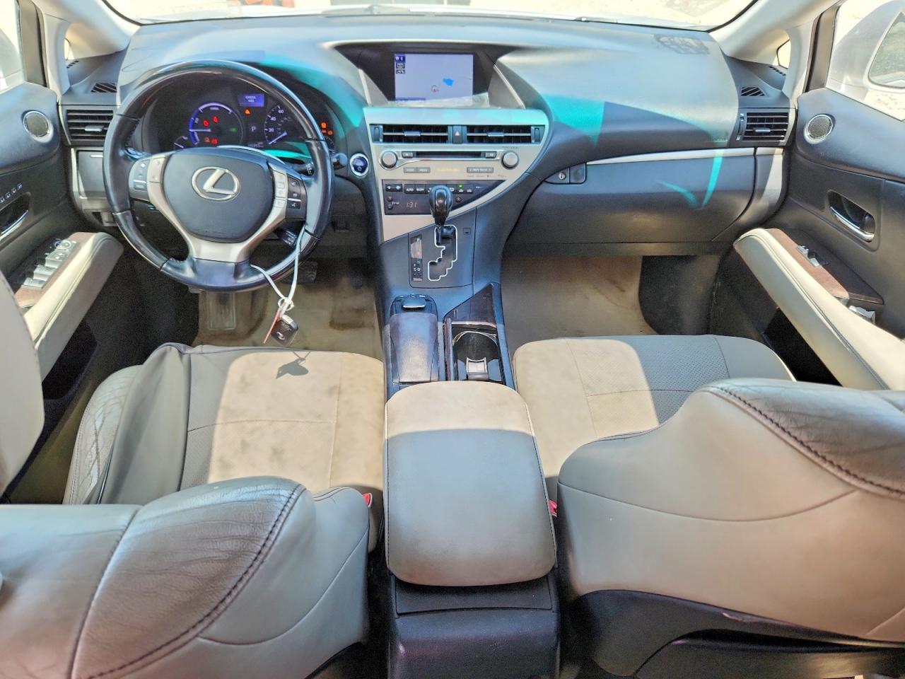 2013 Lexus Rx 450h Silver vin: JTJBC1BA5D2442517