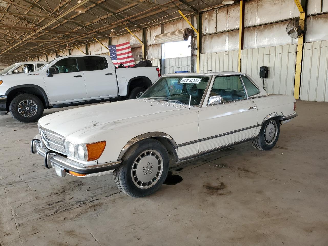 1972 Mercedes Benz 350sl White vin: 10704412000722
