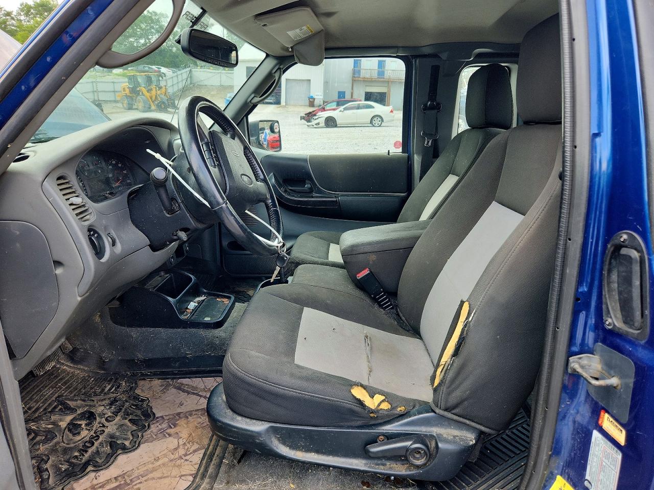 2010 Ford Ranger Super Cab Blue vin: 1FTKR4EE6APA39968