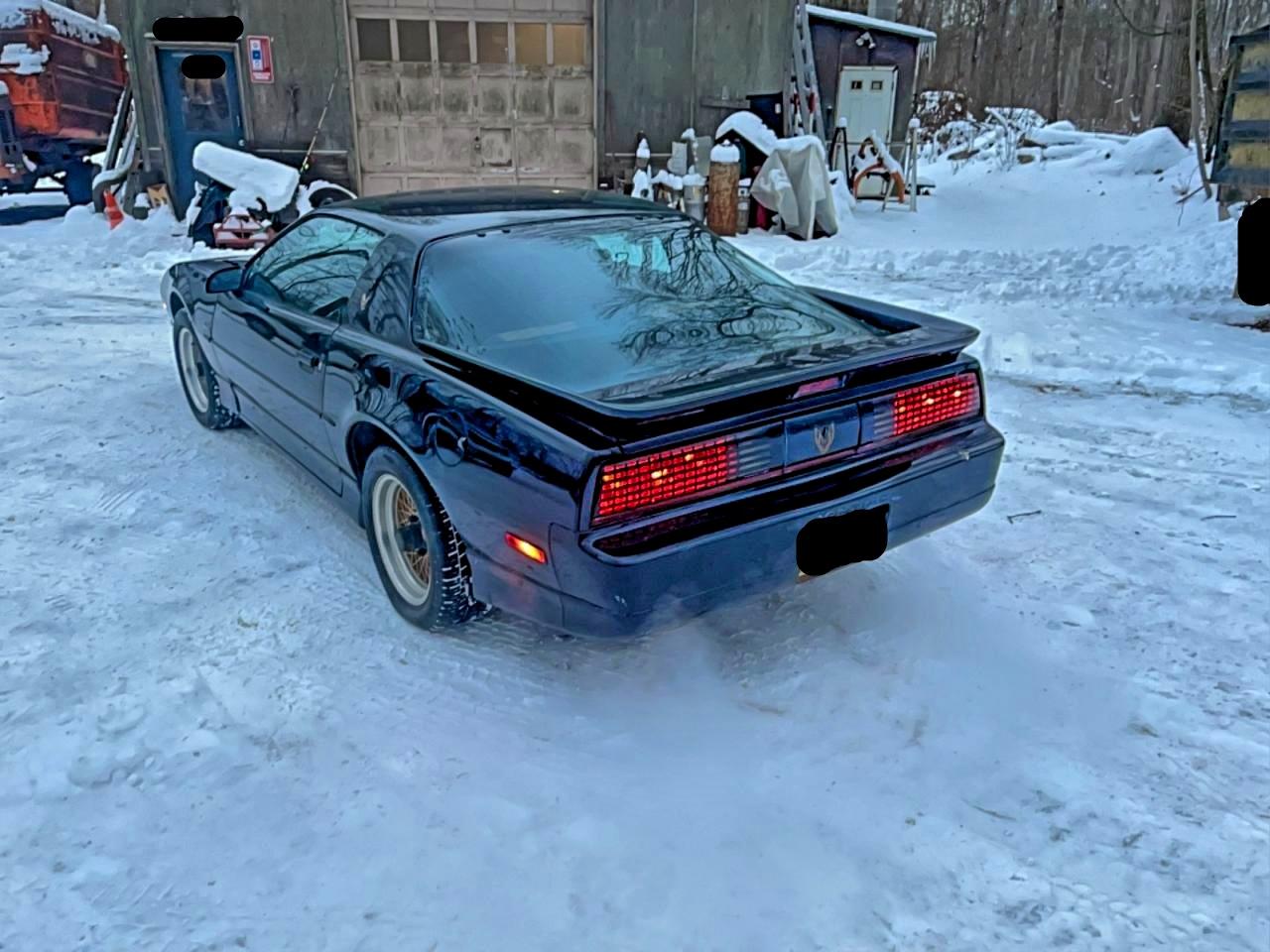 1988 Pontiac Firebird Trans Am Black vin: 1G2FW218XJL246566
