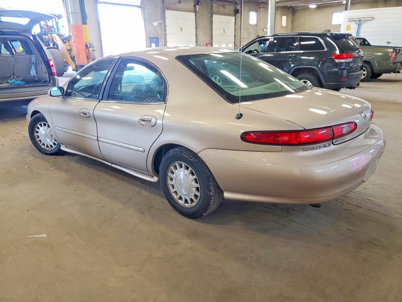 1999 Mercury Sable Ls Бежевый vin: 1MEFM53S5XA616451