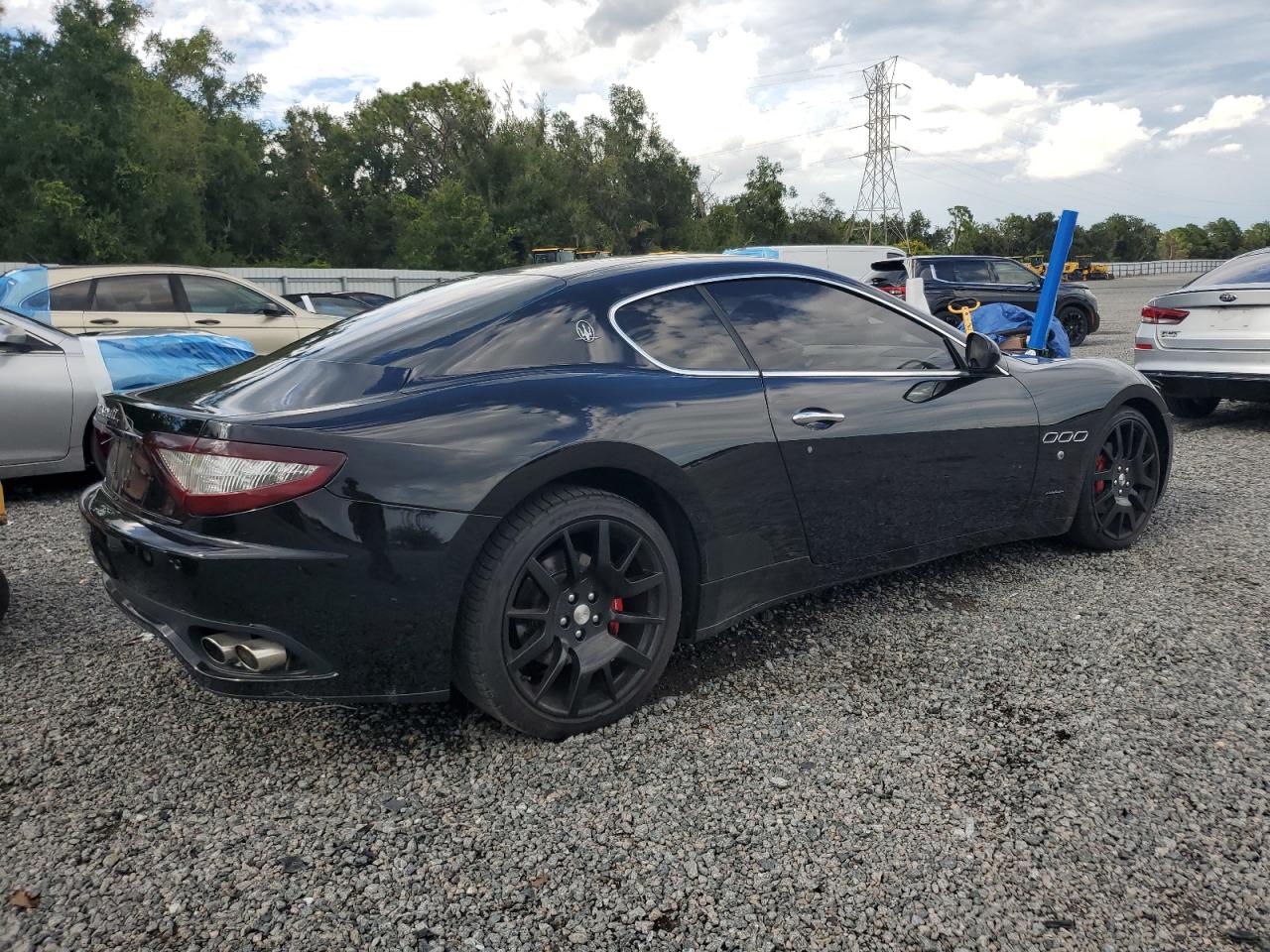 2008 Maserati Granturismo Black vin: ZAMGJ45A480040965