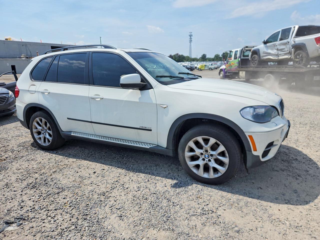 2011 Bmw X5 Xdrive35i White vin: 5UXZV4C56BL414519