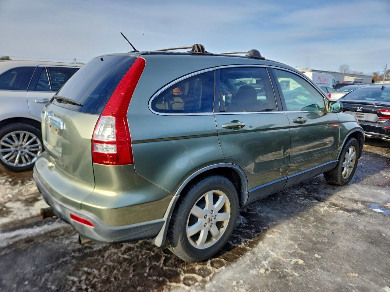2008 Honda Cr-v Exl Green vin: JHLRE48728C037307