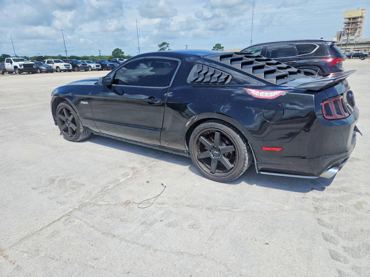 2014 Ford Mustang Black vin: 1ZVBP8AM8E5326334