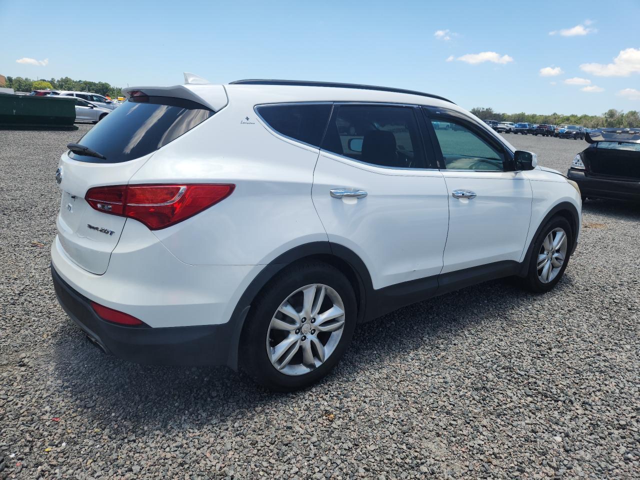 2014 Hyundai Santa Fe Sport 2.0t White vin: 5XYZU3LA8EG160677