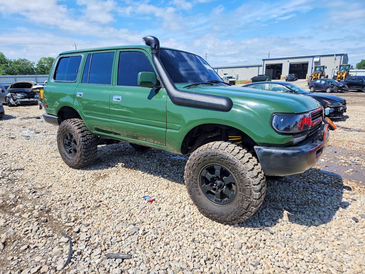 1994 Toyota Land Cruiser Dj81 Green vin: JT3DJ81W8R0073201