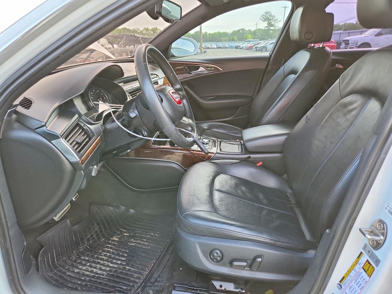 2013 Audi A6 Premium Plus Белый vin: WAUGFAFC7DN088703