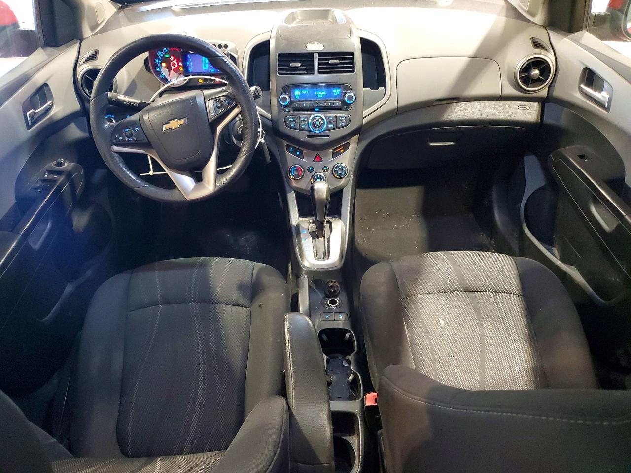 2013 Chevrolet Sonic Lt Red vin: 1G1JC6SGXD4224828