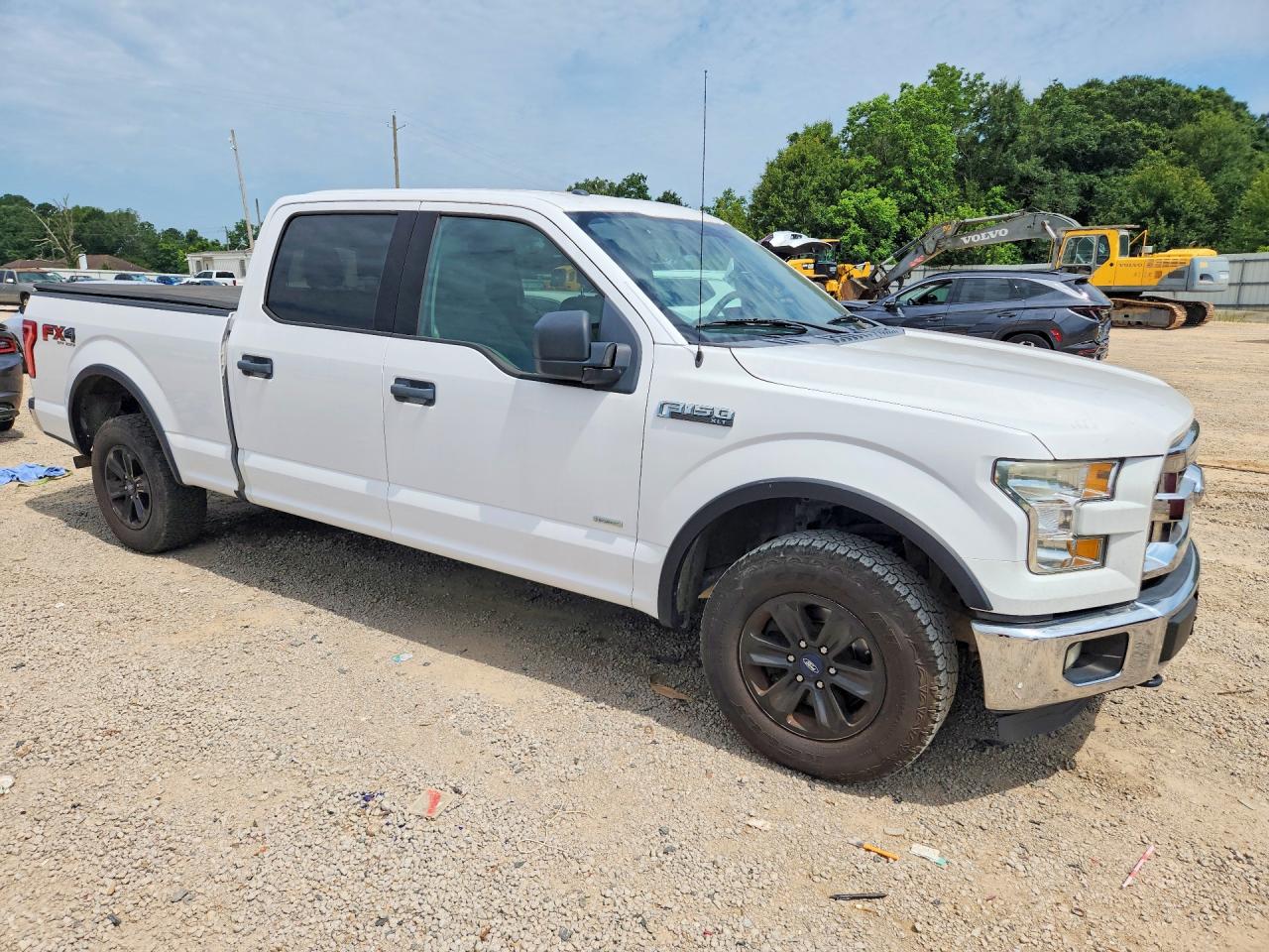 2015 Ford F150 Supercrew Белый vin: 1FTFW1EG3FKD85295