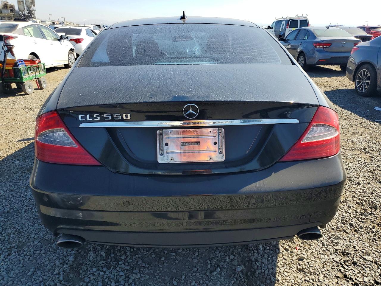 2009 Mercedes-benz Cls 550 Black vin: WDDDJ72X19A146213