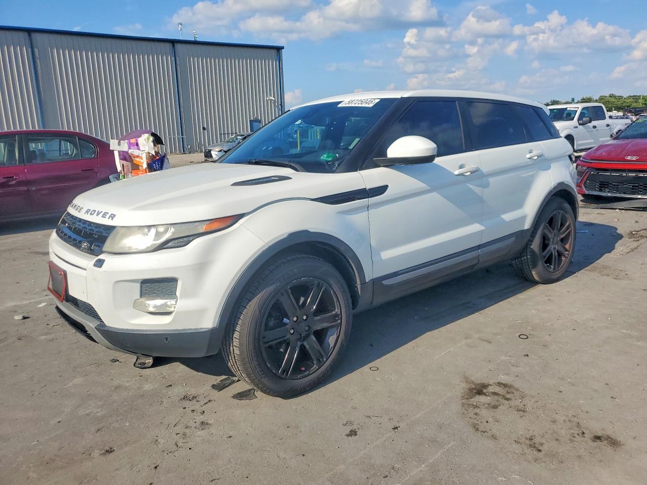 2015 Land Rover Range Rover Evoque Pure Plus White vin: SALVP2BG0FH991386