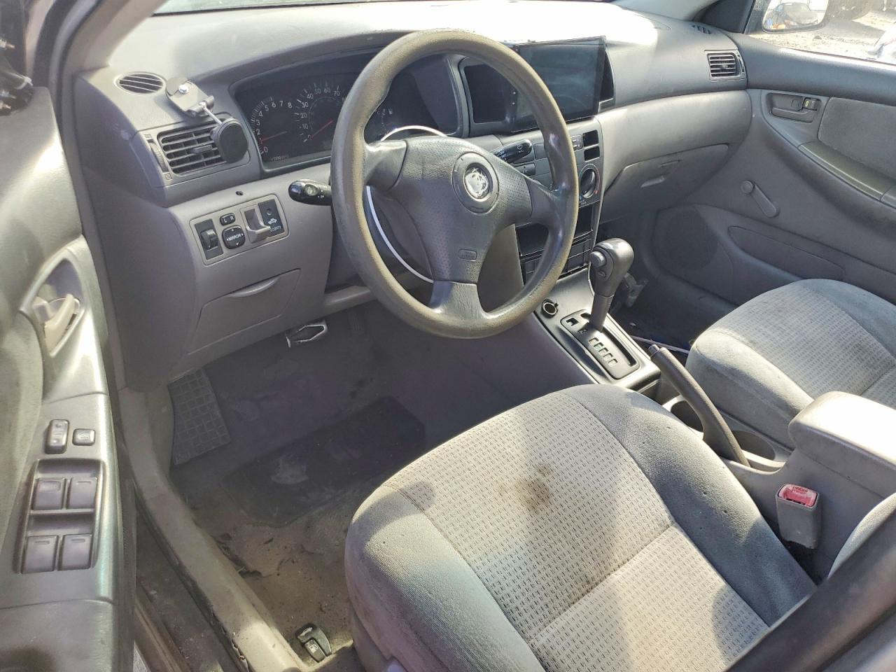 2007 Toyota Corolla Ce Gray vin: 1NXBR32E37Z866508