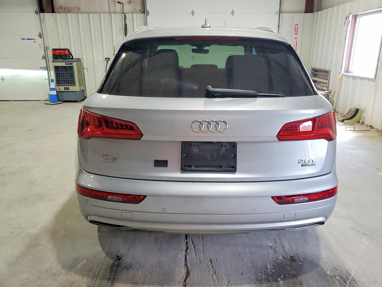 2018 Audi Q5 Premium Plus Silver vin: WA1BNAFY8J2239065
