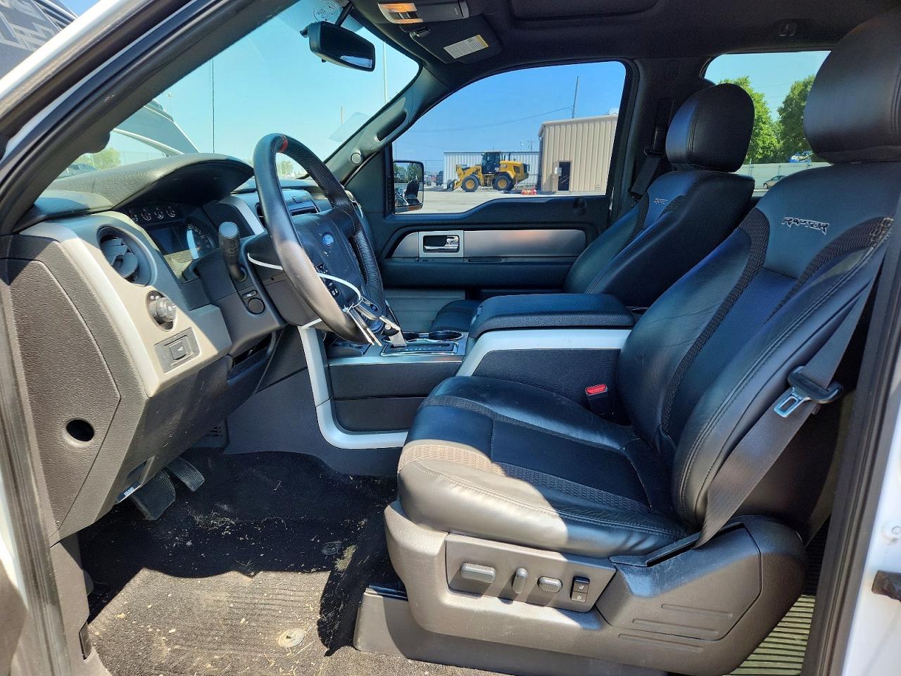 2014 Ford F150 Svt Raptor White vin: 1FTFW1R67EFC30130