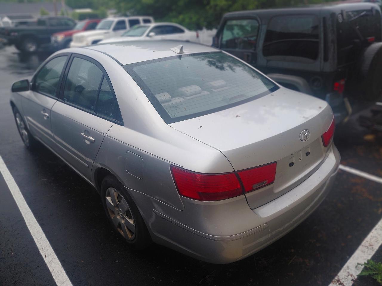 2009 Hyundai Sonata Gls Silver vin: 5NPET46C09H536002