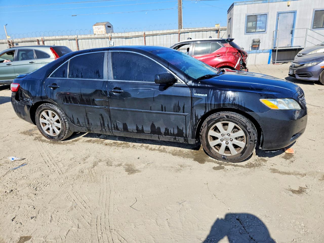 2009 Toyota Camry Hybrid Black vin: 4T1BB46K19U111211